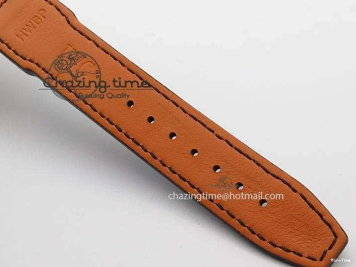 MIROTIME 0116 Fashionable Mark XVIII IW327002 V6F Best Edition White Dial On Black Leather Strap A 7312